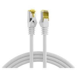 EFB Elektronik MK7001.0 Cable de parcheo RJ45 Cat.6a S/FTP Blanco 0,15 m