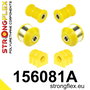 StrongFlex STF156081A Kit Silentblocks Suspensión Delantera Sport Nissan Renault