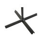 DKD Home Decor Parasol de Acero Gris 300x350x250 cm con Protección UV 50+