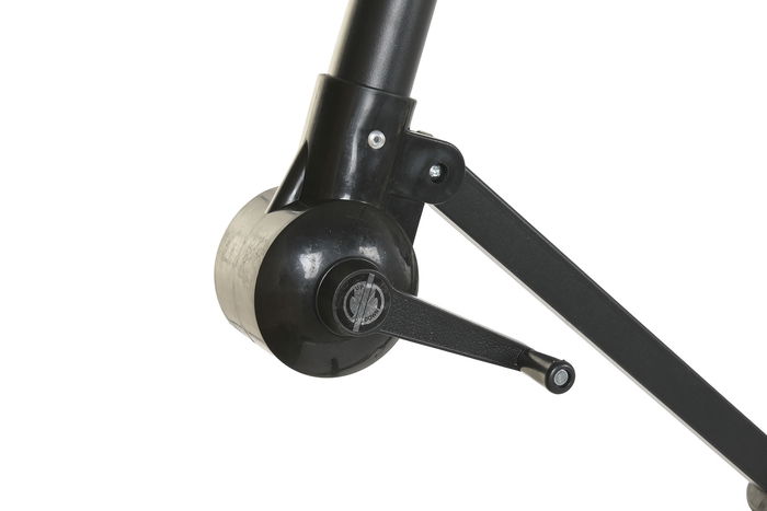 DKD Home Decor Parasol para Terraza y Jardín Giratorio 360°, Gris, Poliéster UV 50+, Acero, 350 cm de Largo x 300 cm de Ancho x 250 cm de Alto