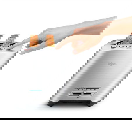 Sage STA825BAL2EEU1 Tostador Inteligente con 2 Ranuras Extraanchas, Función "A Bit More" y "Lift and Look"