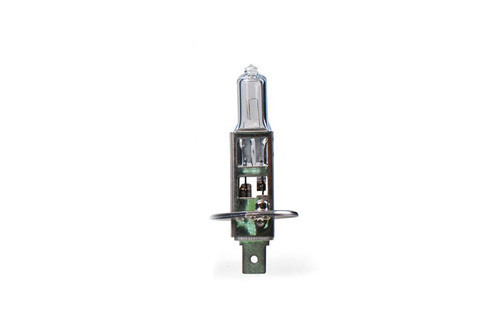 M-Tech Lámpara Halógena H1 12V 55W MTECZ101 - 30% más de luz, Homologación E1
