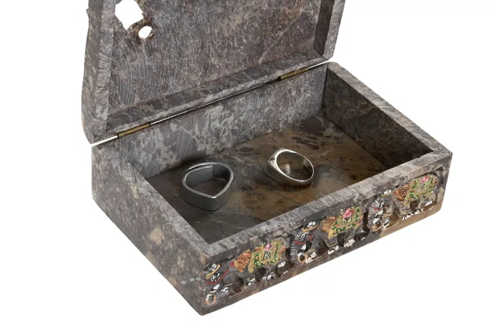 DKD Home Decor Caja Indio Elefante Marron Multicolor 10 x 5.5 x 15 cm DKD Home Decor Caja Indio Elefante Marron Multicolor 10 x 5.5 x 15 cm