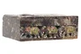 DKD Home Decor Caja Indio Elefante Marron Multicolor 10 x 5.5 x 15 cm