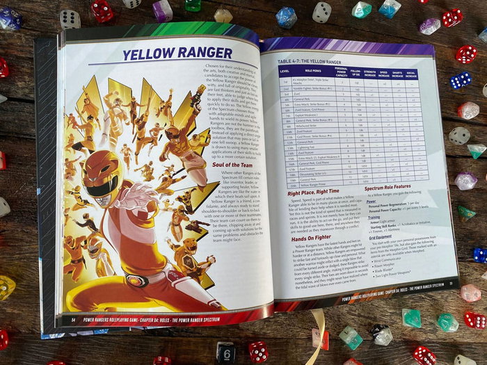 Power Rangers RPG Guía del jugador Core *Edición Inglés*