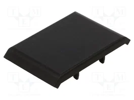 FATH Tapón para ángulos negro