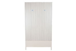 DKD Home Decor Armario Tradicional Gris Claro 110 x 60 x 195 cm Metal MDF