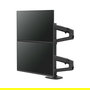 Ergotron LX - Brazo Dual de Columna Alta - para 2 Monitores LCD hasta 40 Pulgadas (101,6 cm) - Capacidad de Carga 20 kg - Montaje por Abrazadera - Color Negro
