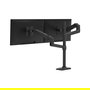 Ergotron LX - Brazo Dual de Columna Alta - para 2 Monitores LCD hasta 40 Pulgadas (101,6 cm) - Capacidad de Carga 20 kg - Montaje por Abrazadera - Color Negro