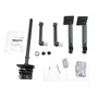 Ergotron LX Dual Stacking Arm con mástil alto, Negro Mate