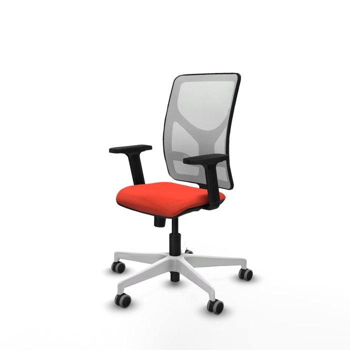 PIQUERAS Y CRESPO Silla de oficina Motilla Naranja oscuro y Blanco PIQUERAS Y CRESPO Silla de oficina Motilla Naranja oscuro y Blanco