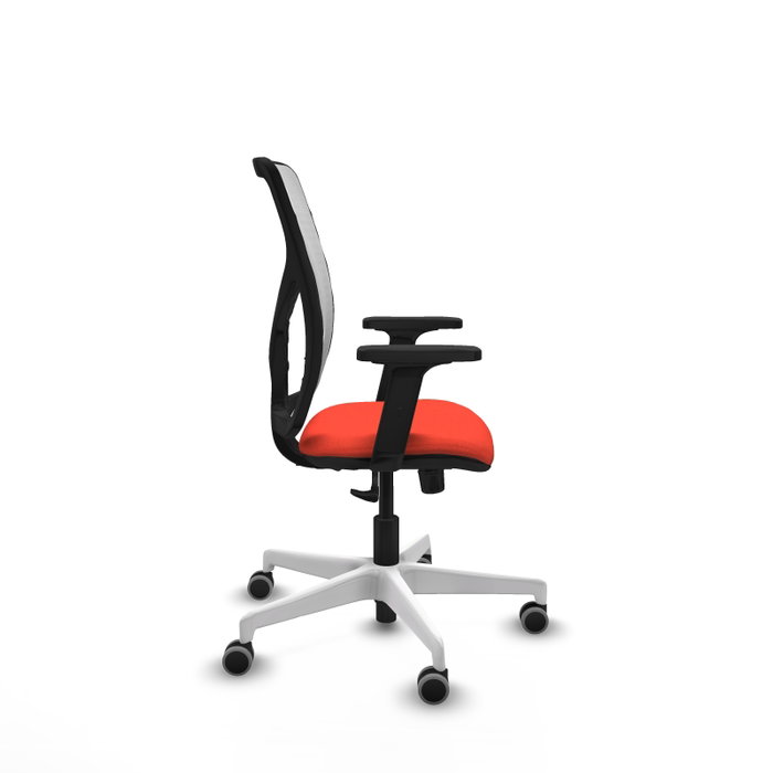 PIQUERAS Y CRESPO Silla de oficina Motilla Naranja oscuro y Blanco PIQUERAS Y CRESPO Silla de oficina Motilla Naranja oscuro y Blanco