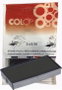 Colop Almohadillas de Recambio E/30 Negro (Pack de 2)