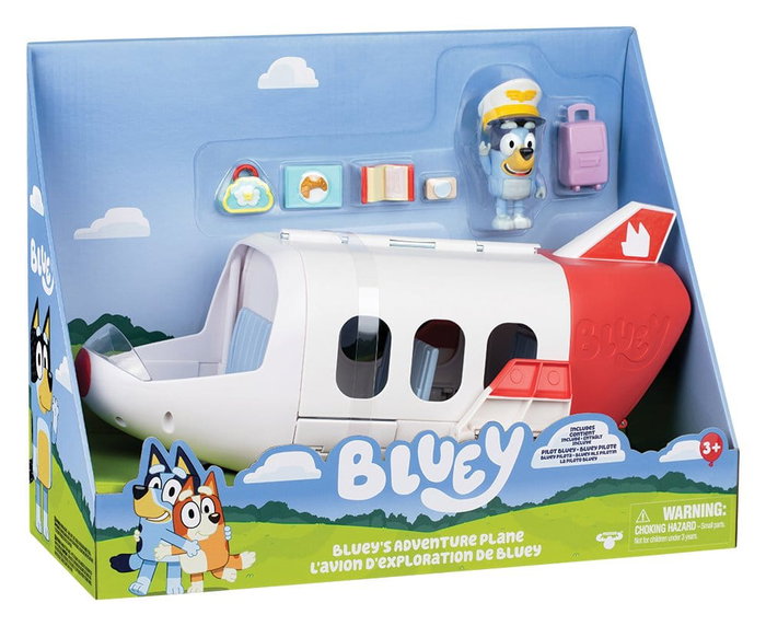 Moose Toys Bluey Playset Private Jet