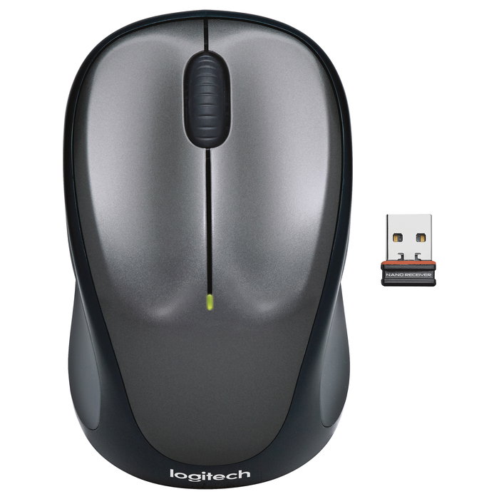 Logitech M235 Ratón Inalámbrico Gris