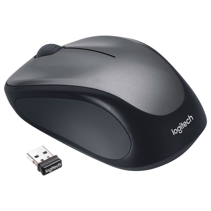 Logitech M235 Ratón Inalámbrico Gris