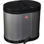 Wesco Eco-Double Bin Beta Silver