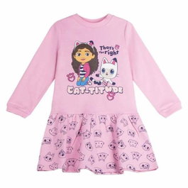 Cerdá Vestido French Terry Gabby´S Dollhouse 3 Años Rosa