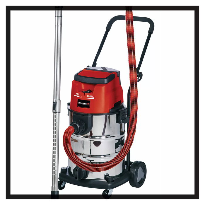 Einhell TE-VC 36/30 Li S-Solo Aspiradora Profesional Seco y Húmedo Tambor 30 L Batería 36V