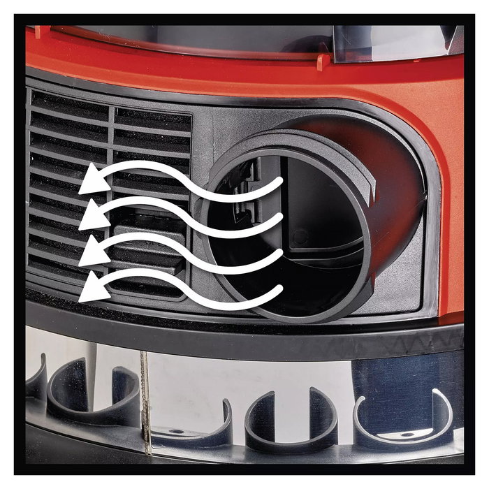 Einhell TE-VC 36/30 Li S-Solo Aspiradora Profesional Seco y Húmedo Tambor 30 L Batería 36V