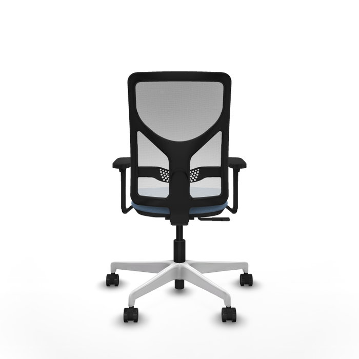PIQUERAS Y CRESPO Silla de oficina Motilla con mecanismo Sincro, Azul cielo y Blanco PIQUERAS Y CRESPO Silla de oficina Motilla con mecanismo Sincro, Azul cielo y Blanco