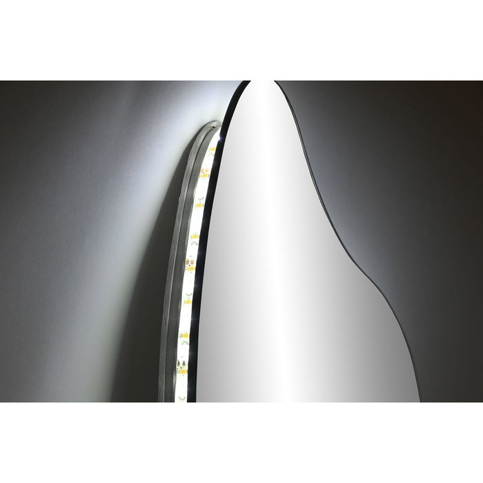 DKD Home Decor Espejo Moderno 50x130 cm LED Cristal Táctil 3 Tonos Luz Resistente Humedad IP44 DKD Home Decor Espejo Moderno 50x130 cm LED Cristal Táctil 3 Tonos Luz Resistente Humedad IP44