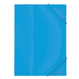 Carpeta De Gomas Y Solapas Dohe A4 Pp Opaco Azul