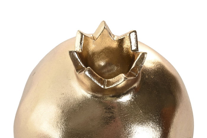 DKD Home Decor Figura de Granada en Resina Dorado