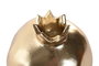 DKD Home Decor Figura de Granada en Resina Dorado