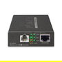 Planet VC-231G Convertidor Ethernet a VDSL2 de 1 Puerto 10/100/1000 Mbps, 1000 Mbit/s, IEEE 802.3, Negro, 184 g