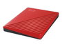 Western Digital My Passport 2 TB 2.5 pulg. USB 3.2 Gen 1 Rojo