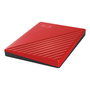 Western Digital WDBYVG0020BRD-WESN Disco Duro Externo My Passport 2 TB Rojo