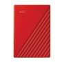 Western Digital My Passport 2 TB 2.5 pulg. USB 3.2 Gen 1 Rojo