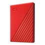 Western Digital My Passport 2 TB 2.5 pulg. USB 3.2 Gen 1 Rojo