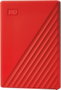 Western Digital My Passport 2 TB Rojo