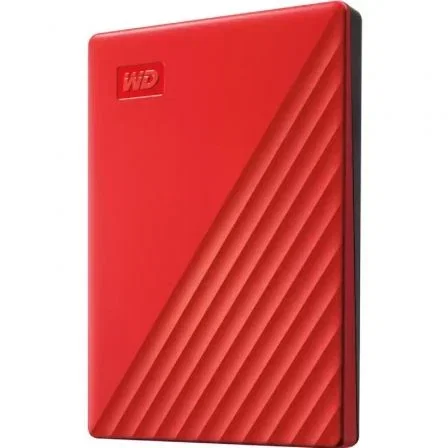 Western Digital Disco Externo My Passport 2TB 2.5" USB 3.2 Rojo WDBYVG0020BRD-WESN Western Digital Disco Externo My Passport 2TB 2.5" USB 3.2 Rojo WDBYVG0020BRD-WESN