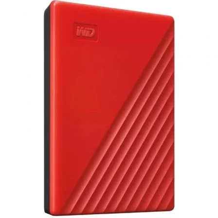 Western Digital Disco Externo My Passport 2TB 2.5" USB 3.2 Rojo WDBYVG0020BRD-WESN Western Digital Disco Externo My Passport 2TB 2.5" USB 3.2 Rojo WDBYVG0020BRD-WESN