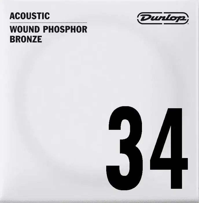 Dunlop Cuerda Acústica Phosphor Bronze 92/8 .034 Dunlop