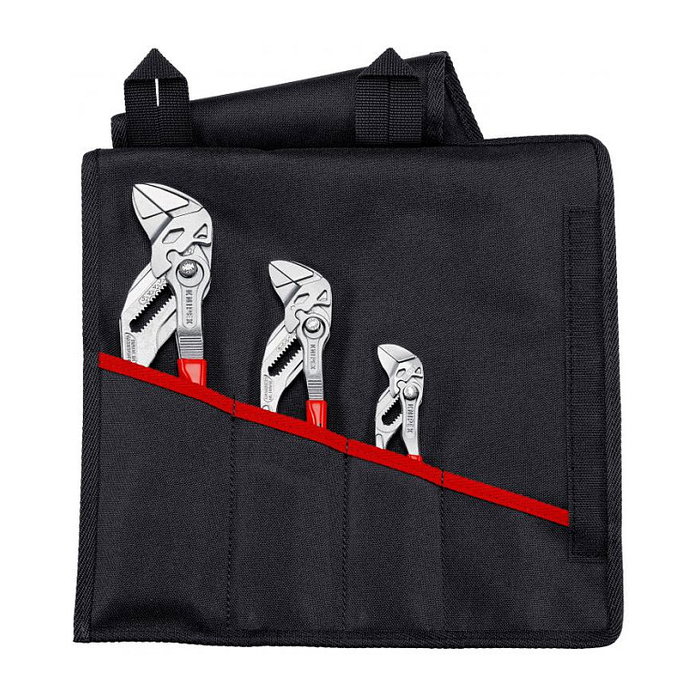 Knipex Juego de 3 llaves de presión 00 19 55 S6