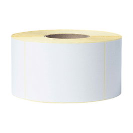Brother BCS1J150102203 Etiquetas Troqueladas Blancas, Transferencia Térmica, 1440 Etiquetas/Rollo, 150x102 mm, Compatibles con Serie TJ