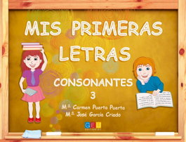 GEU, Mis primeras letras consonantes 3 - VV.AA