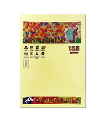 Cartulina A4 Olef 185G Colores Palidos Paquete De 50