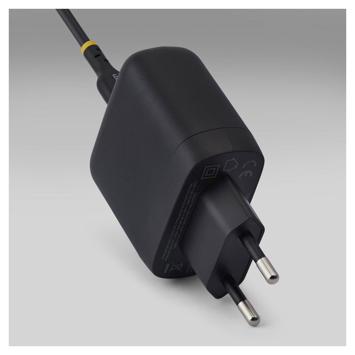 Startech Cargador de pared USB-C 65W Compacto GaN Negro