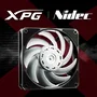 ADATA XPG Vento Pro 120 PWM - Ventilador para Caja PC de 120 mm, Negro/Blanco, 2500 RPM, 75 CFM, 28 dB(A), Alta Presión Estática, Conexión en Cadena
