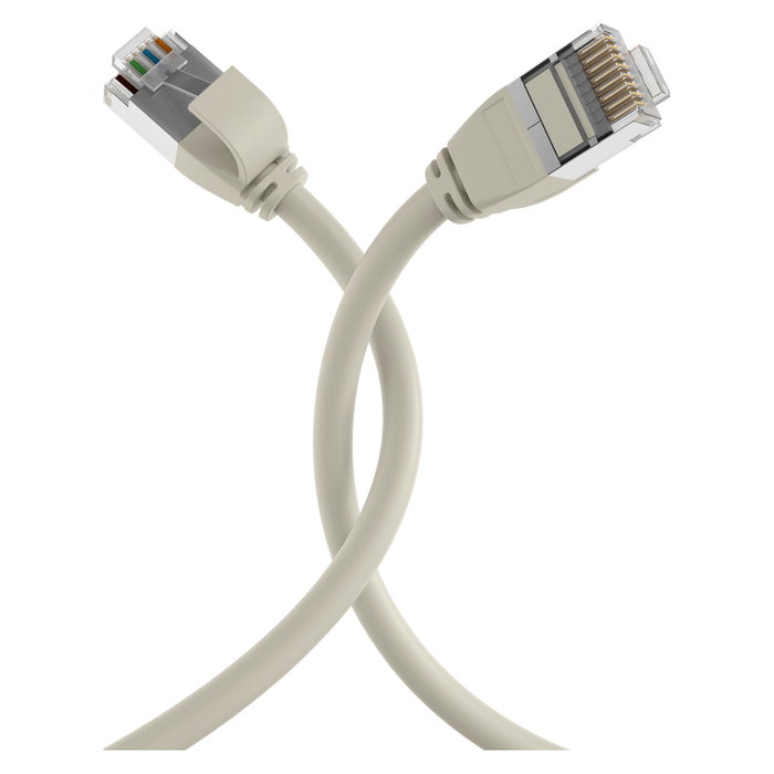 EFB Elektronik K5547GR.2 Cable de parcheo RJ45 Cat.6A S/FTP 2m gris EFB Elektronik K5547GR.2 Cable de parcheo RJ45 Cat.6A S/FTP 2m gris