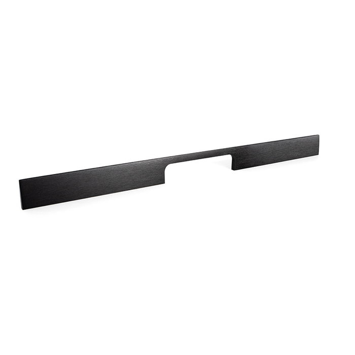 Viefe Tirador Aluminio Peak Negro Cepillado Dist. Agujero 768Mm