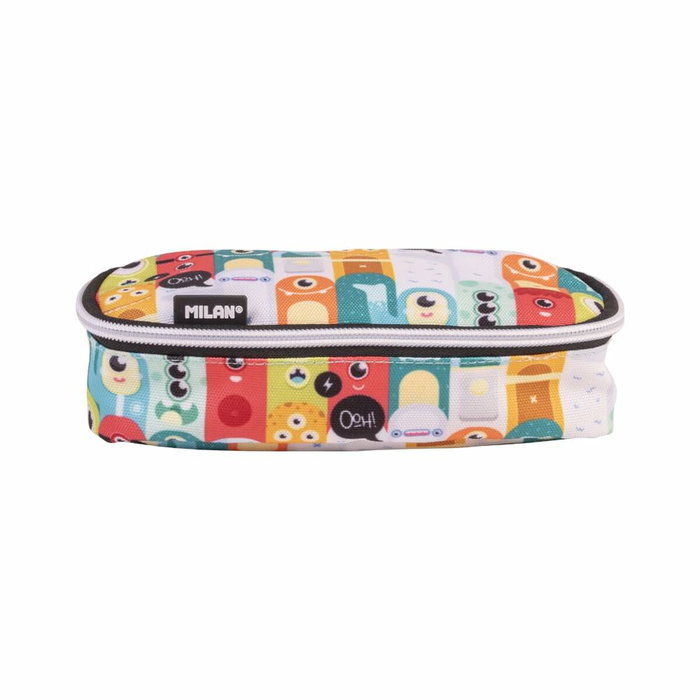 Milan Estuche Portatodo Ovalado Serie Especial Aliens Multicolor