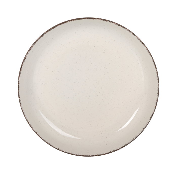 La Mediterranea Bol Anllo Nordic Ivory Brillo 23cm