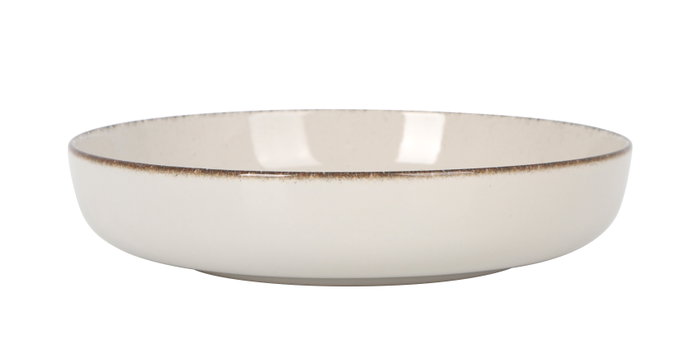 La Mediterranea Bol Anllo Nordic Ivory Brillo 23cm