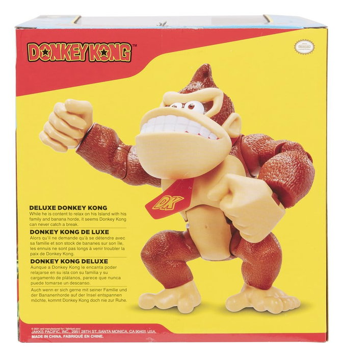 JAKKS PACIFIC Figura Donkey Kong de 15 cm Super Mario JAKKS PACIFIC Figura Donkey Kong de 15 cm Super Mario